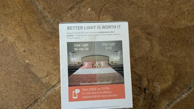 Cree 120W BR40 LED Flood Light Bulb – Soft White 2700K, Dimmable, Open  Box - Image 1 of 4