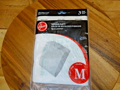 Bolsas de vacío Hoover tipo M 1 paquete de 3 (3 bolsas en total) Foto 1 de 4