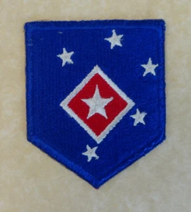Original WW2 US 1st Marine Amphibious Corps Patch - Service Supply ~ No UV Glow - Picture 1 of 2