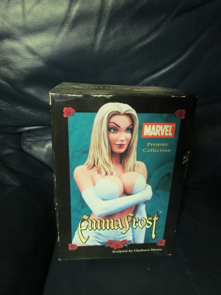  Marvel Premiere Collection Emma Frost Figure Statue Moore - Image 1 of 4