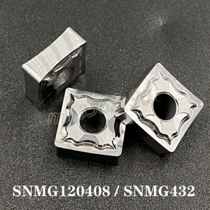 10pcs SNMG120408-HA SNMG432-HA Aluminum Inserts Turning inserts for polishing - Picture 1 of 7