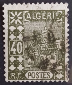 1926 Algeria 47 Mosque of Sidi Abder Rahman 40c Building Used - Picture 1 of 1