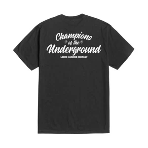Camiseta negra Loser Machine calentamientos stock para hombre - Imagen 1 de 2