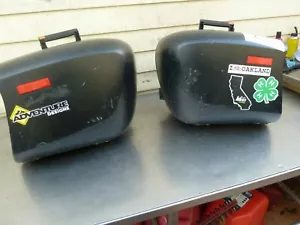 Saddle bags cases luggage R1200 R 09 06-14 BMW rt #O26 - Picture 1 of 13