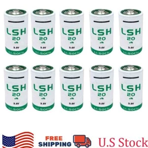 10pcs LSH20 Battery LSH20 D 3.6V Primary Li-ion Battery 13000 mAh - Picture 1 of 4