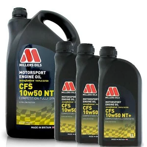 8L 10w50 Fully Synthetic Engine Oil Millers 10w 50 Motorsport CFS NT+ Ester - Picture 1 of 7