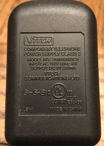 VTECH Component Telephone Adapter Power Supply Class 2 - Picture 1 of 5