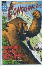 Congorilla 1992 series # 1 near mint comic book