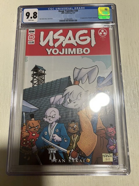 Teenage Mutant Ninja Turtles Usagi Yojimbo Wherewhen #2 1:10 Myer Variant  VF/NM – Ultimate Comics