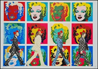 DEATH NYC * The Beatles * 45 x 32 cm * signed * limited * Certificate # xx/120 - Bild 1 von 4