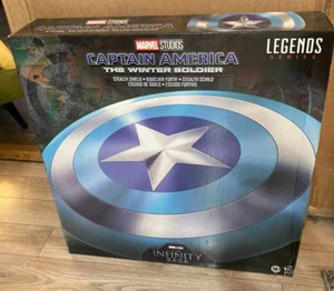 CAPTAIN AMERICA The Winter Soldier Stealth Shield Legends Series Marvel 24" New - Picture 1 of 7