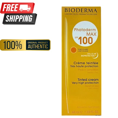 BIODERMA PHOTODERM Max SPF 100 Sunscreen Sunblock 40ml - FREE SHIPPING - Image 1 of 4