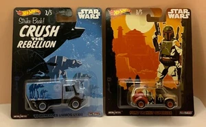 Hot Wheels 2019 - Star Wars - Strike Back! #2 & #3 Ford Transit / 88 Mercedes  - Picture 1 of 5