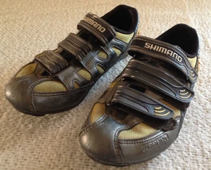 Shimano Yellow and Grey Women's Cycling Triathlon Shoes EU 40 US Women's 9 - Picture 1 of 10