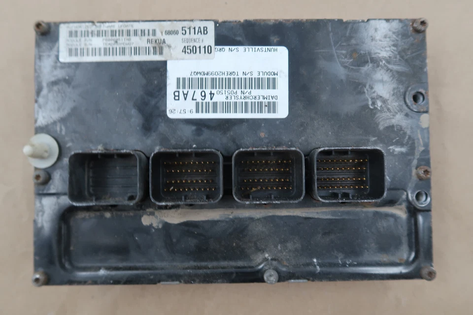 Jeep Grand Cherokee 2009-2010 ordenador motor ECM (A3) 68060511ab Foto 1 de 1