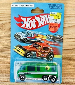 Hot Wheels Vintage 1980 GMC Motorhome Green BW Blackwall Hong Kong ERROR - Picture 1 of 9