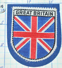 GREAT BRITAIN UK FLAG WOVEN VINTAGE PATCH
