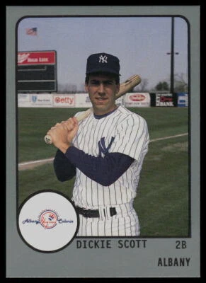 1988 ProCards Dick Scott Albany-Colonie Yankees - Image 1 of 2
