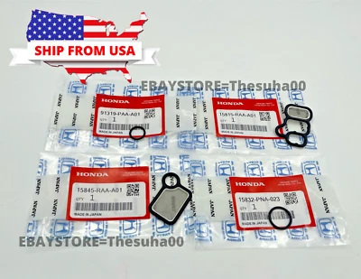 Honda OEM K24 Spool Valve Gasket Kit CIVIC SI TSX ACCORD K SERIES 08-15 NEW Foto 1 de 4