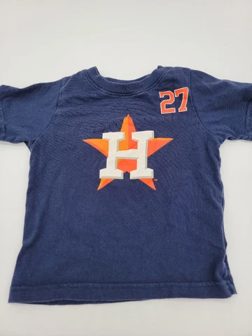 Houston Astros Jose Altuve Jersey T-shirt Youth Baby Toddler 2T Cover