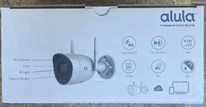 ALULA OUTDOOR WIFI BULLET CAMERA HD VIDEO, MOTION DETECTION CAM-OD-HS2-AI NIB - Picture 1 of 7