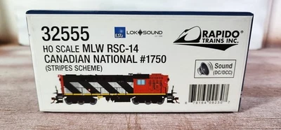 RAPIDO 32555 Canadian National Railroad MLW RSC-14 #1750 DC/DCC & LokSound HO - Image 1 of 4
