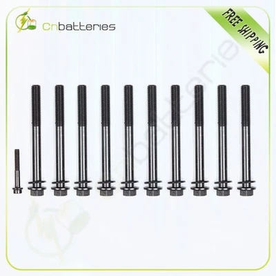 Head Bolts Kit For 96-09 Chevrolet Tracker Suzuki Sidekick 1.8L 2.0L 2.5L DOHC - Image 1 of 4