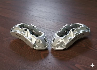 Mercedes C63 6.3 AMG Genuine Brembo Brake Caliper Reconditioning Service Front - Image 1 of 4