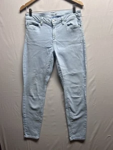 MICHAEL KORS Women’s Size 6 ~ Light Blue IZZY Stretch Skinny Jeans - Imagen 1 de 7