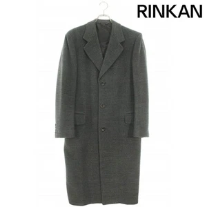 Canali herringbone wool cashmere chester coat men's 46 Used a92ad5875ac7df4c90c5 - Picture 1 of 4