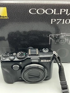 Nikon Coolpix P7100 10.1MP Compact Digital Camera Black With Box - Picture 1 of 6
