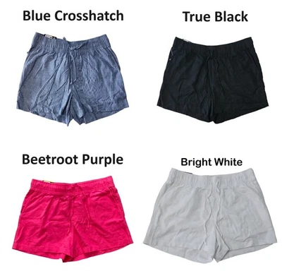 Corbata frontal fácil de poner de lino Gap bolsillos delanteros y traseros cortos Foto 1 de 2