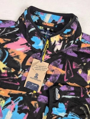 Pullover Chubbies The Show Stopper de pelo bajo polar 1/4 cremallera para hombre 2XL geométrico nuevo con etiquetas Foto 1 de 4