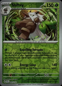 Shiftry - 005/162 Reverse Holo Uncommon SV05: Temporal Forces 005/162 NM - Picture 1 of 2