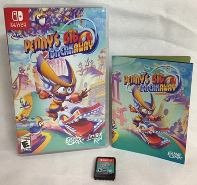 PENNY'S BIG BREAKAWAY Nintendo Switch LRG #257 Limited Run OPENED Unplayed MINT - Image 1 of 3