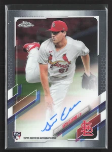 Topps Chrome Rookie Auto 2021 Seth Elledge #RA-SEL Auto RC - Imagen 1 de 2