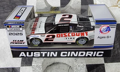Austin Cindric #2 Discount Tire *2025* Mustang In Scala 1:64 CX22565DCTAE - Immagine 1 di 4