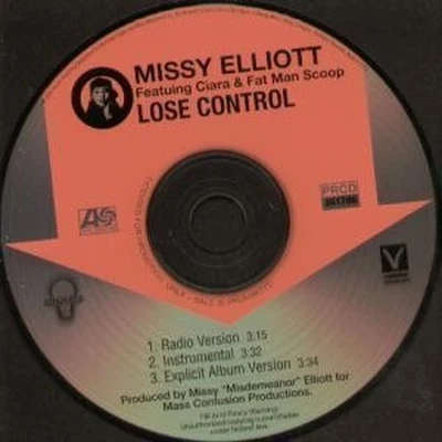 Missy Elliott Mit Ciara Und Fat Man Scoop Lose Control CD USA Atlantic - Bild 1 von 2