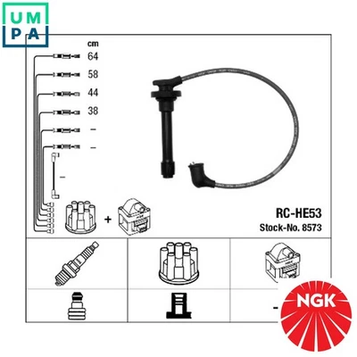 IGNITION CABLE KIT 8573 FOR HONDA CIVIC/Hatchback/MK/II/Shuttle/Mk BALLADE 1.4L - Image 1 of 4