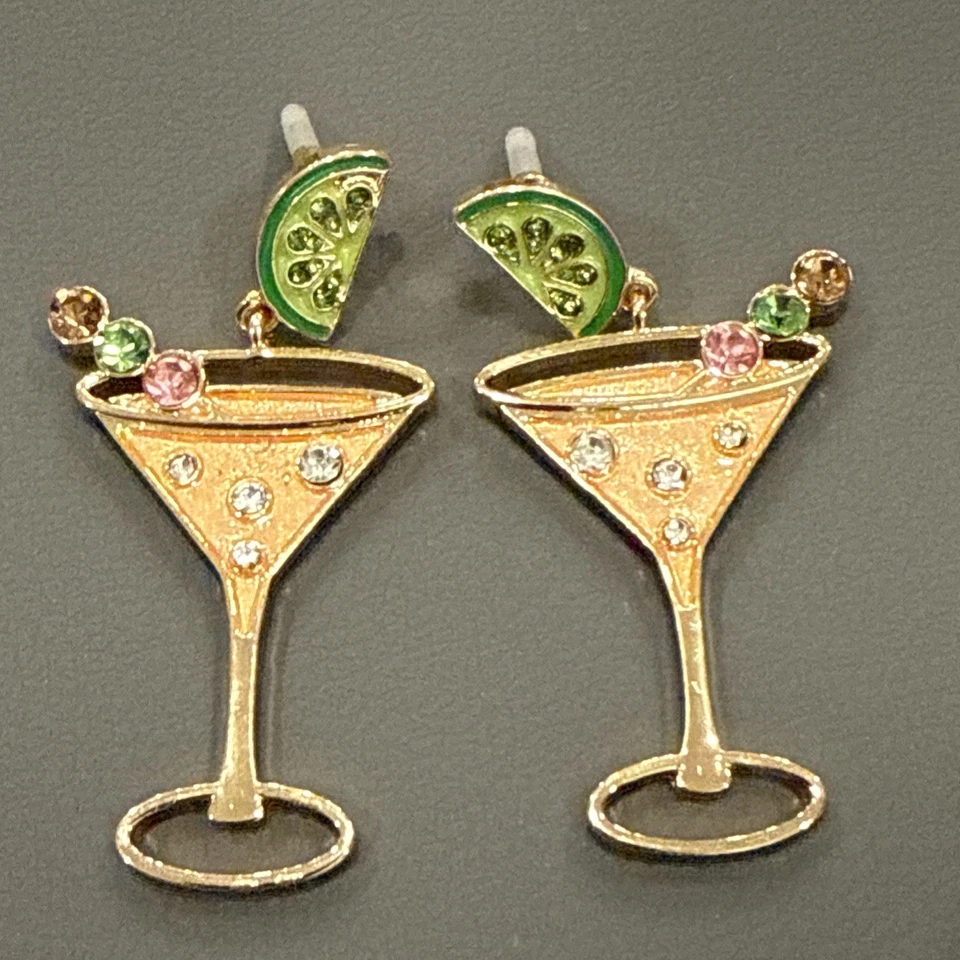 Pendientes gancho colgante batido daiquiri cóctel martini, margarita, daiquiri nuevos Foto 1 de 1