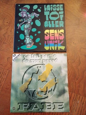 Lot CD 2 titres, Fabe et Sens Unik - Photo 1/2