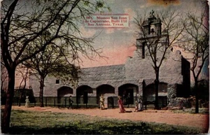 Postkarte Mission San Juan de Capistrano San Antonio Texas TX - Bild 1 von 2