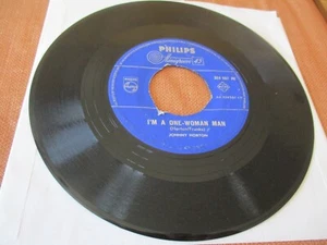 Johnny Horton-Ultra Rare 45-I'm A One-Woman Man-1956-Holland Pressing-Strong VG - Picture 1 of 3