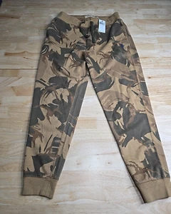 Polo Ralph Lauren Fleece Jogger Pants Denim Brown Camo Men’s Size Large - Picture 1 of 8