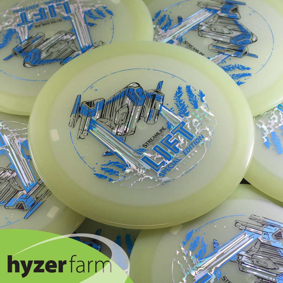 STREAMLINE SPECIAL EDITION ECLIPSE LIFT *pick weight* Hyzer Farm GLOW disc golf - Image 1 of 1
