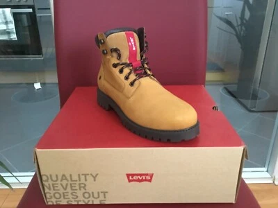 LEVI'S Levi’s Hodges Herren Winter Boots Stiefel Leder Gr: wählbar neu in Karton