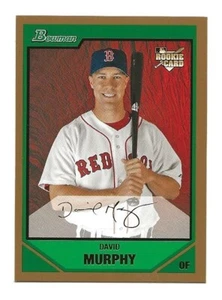 Tarjeta de novato 2007 Topps Bowman David Murphy - Texas Rangers - Imagen 1 de 1