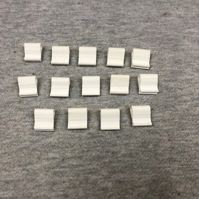 Parker Bros Obra Maestra 1970 Juego de Mesa Repuesto 14 Clips Blancos Foto 1 de 2