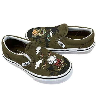 NOVO Sapato de Skate Vans Infantil Menino Clássico Dine Apple Tamanho 10.5 Infantil - Imagem 1 de 4