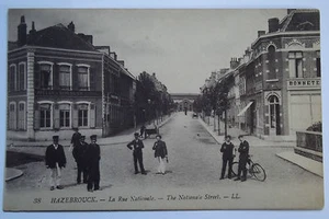 05A248 CPA Tarjeta Postal Hazebrouck 59_ la Calle Nacional - Imagen 1 de 2